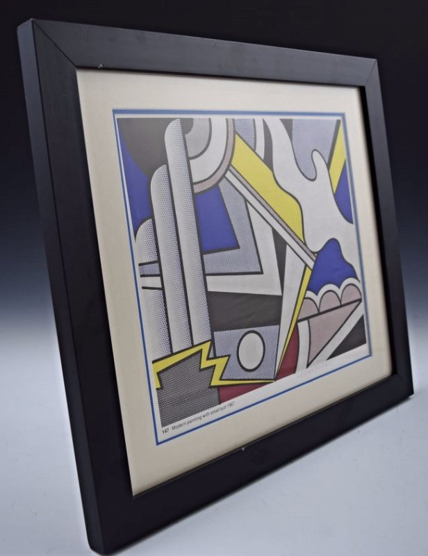 Roy Lichtenstein Signed Lithograph (1 of 2)