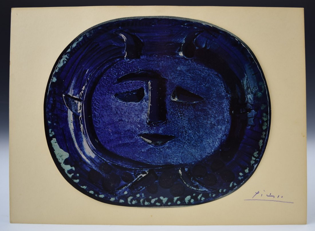 Pablo Picasso Signed Bookplate (1 of 2)