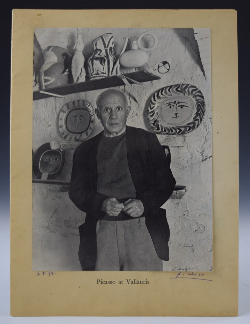 Pablo Picasso Signed Bookplate (1 of 2)