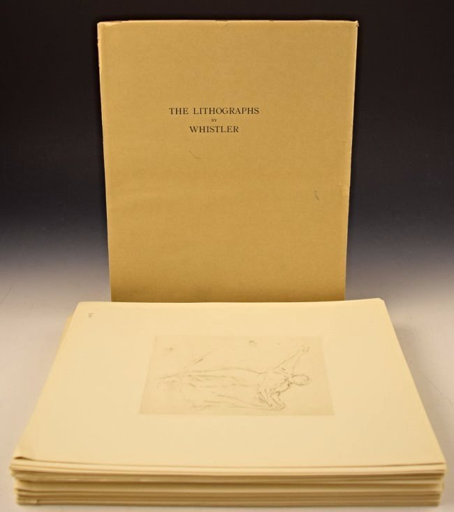 After James Whistler Grouping of Etchings (1 of 3)