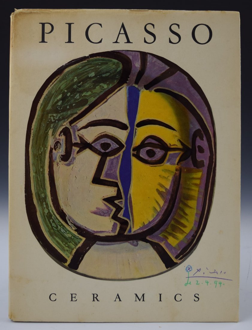 Pablo Picasso Signed Book Cover (1 of 2)