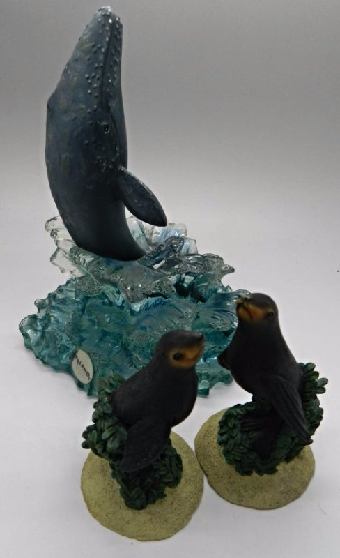 Grouping of Robert Wyland Marine Sculptures (1 of 2)