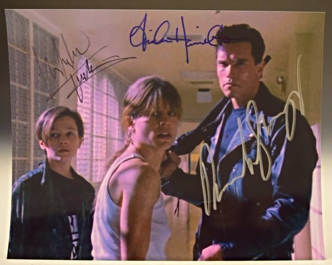 Terminator 2 Cast Signed Photo (1 of 3)