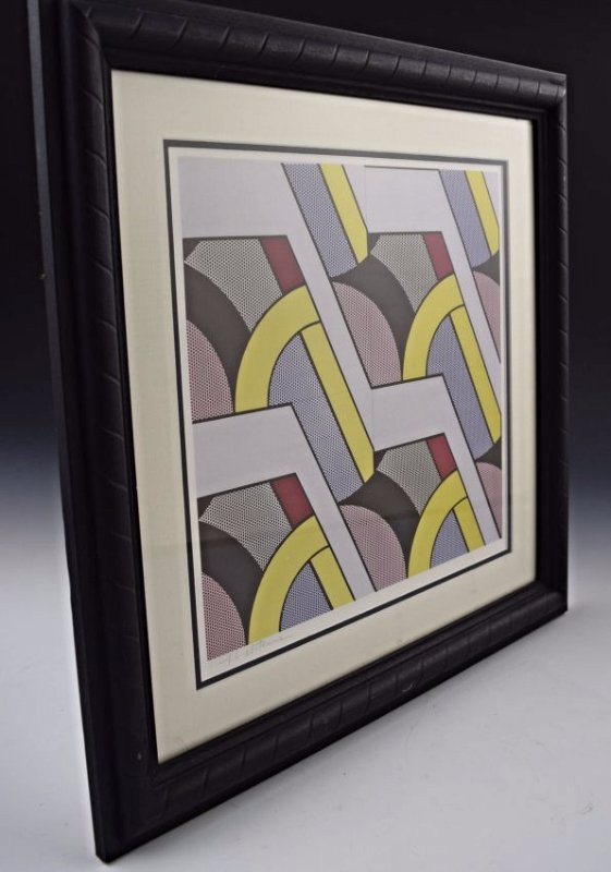 Roy Lichtenstein Signed Lithograph (1 of 3)