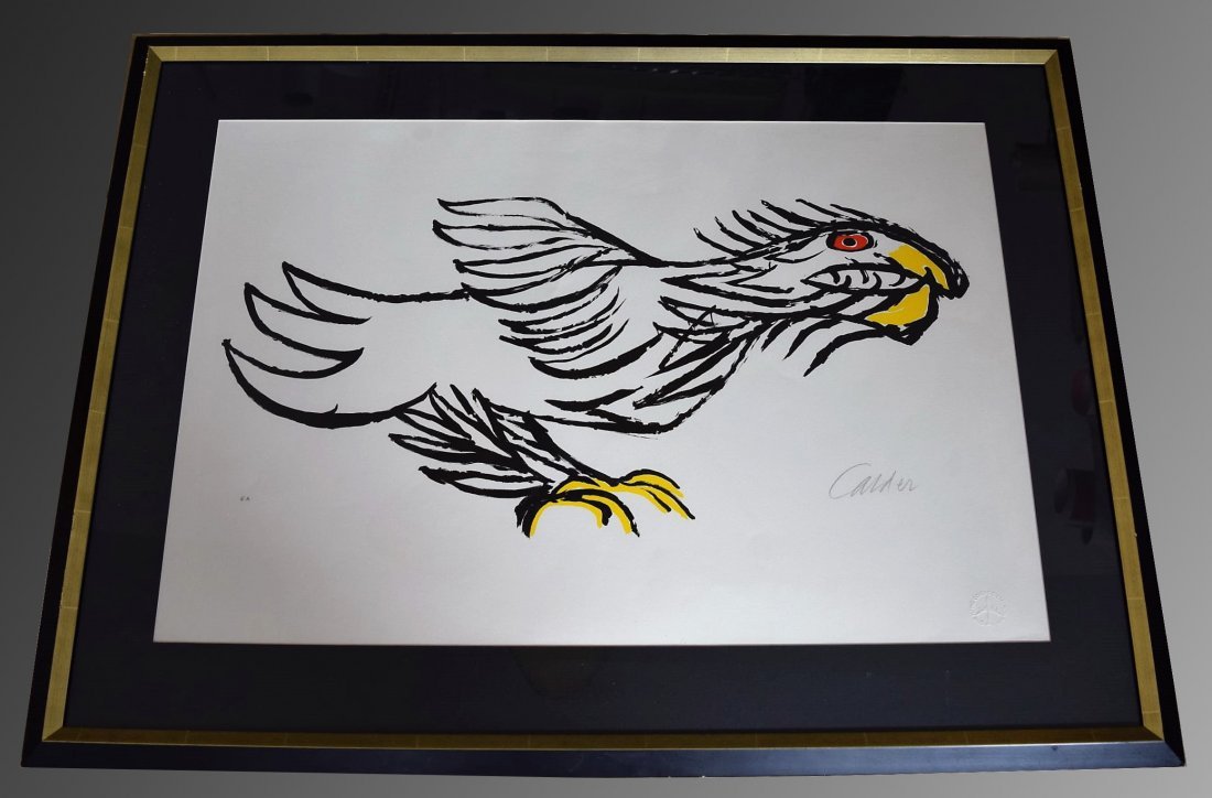 Alexander Calder Lithograph Signed (1 of 4)