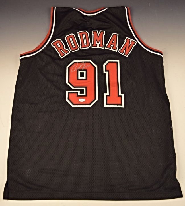 Dennis Rodman Autograph Jersey (1 of 4)