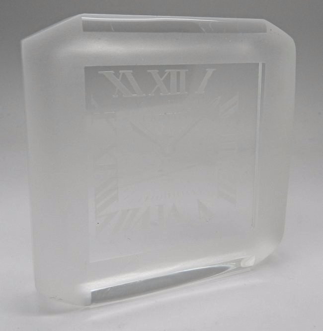 Cartier Embossed Clock Paperweight (1 of 3)