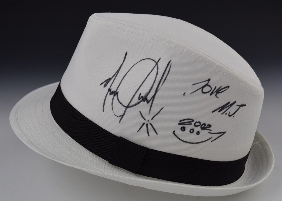 Michael Jackson Signed Fedora (1 of 2)