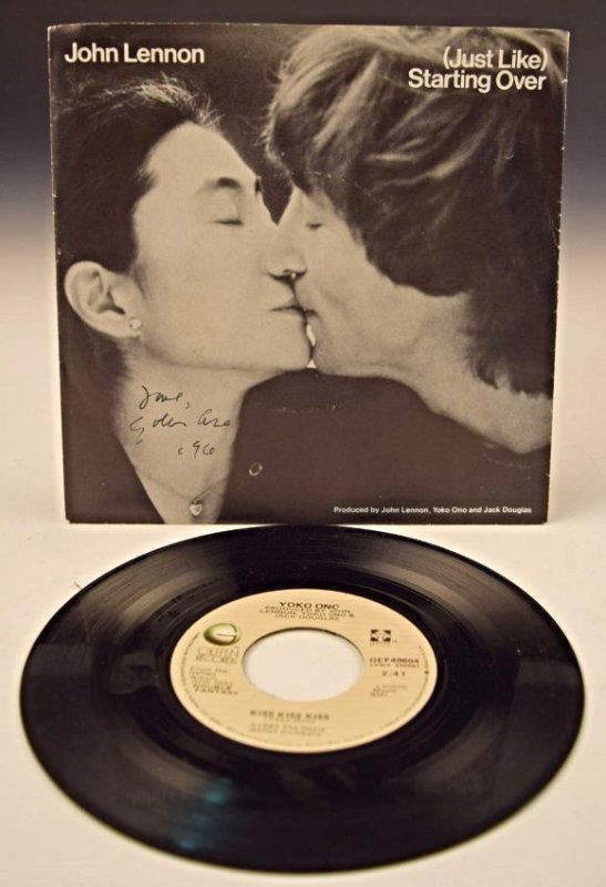 Yoko Ono Signed LP (1 of 2)