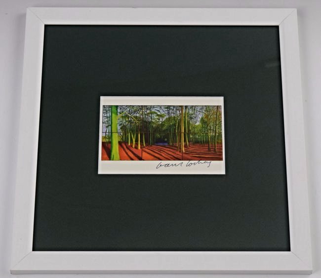 David Hockney Signed