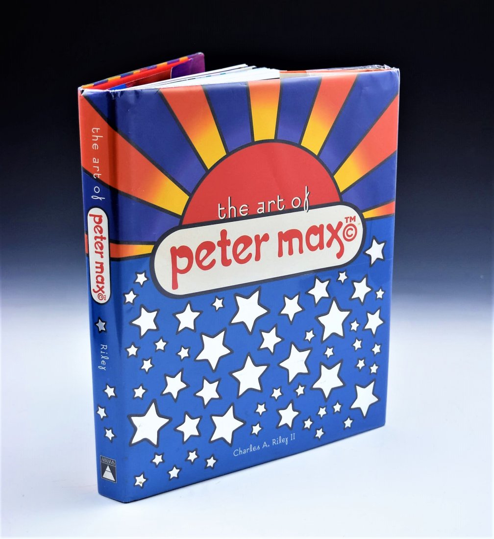 Peter Max Signed Book (1 of 2)