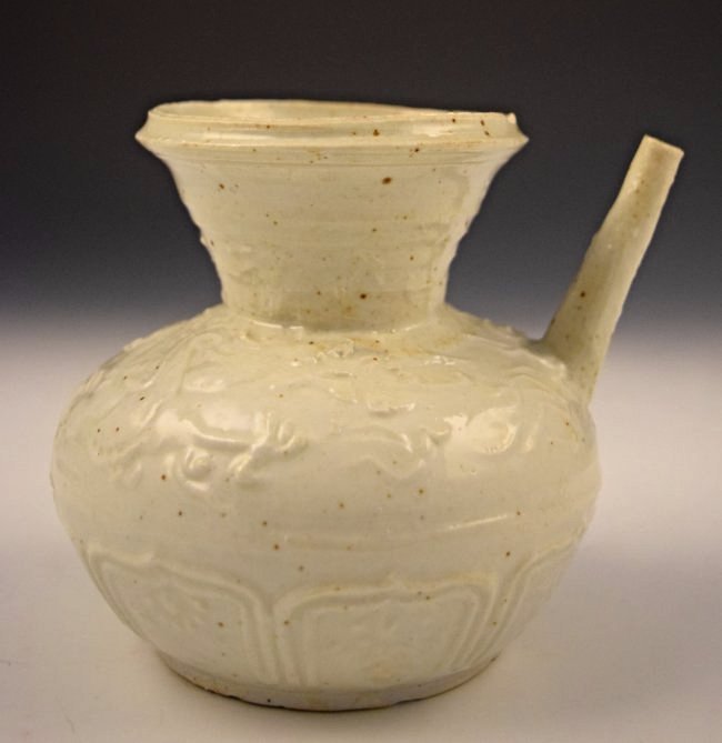 Song Dynasty Ding White Glazed Kendi Vase (1 of 5)