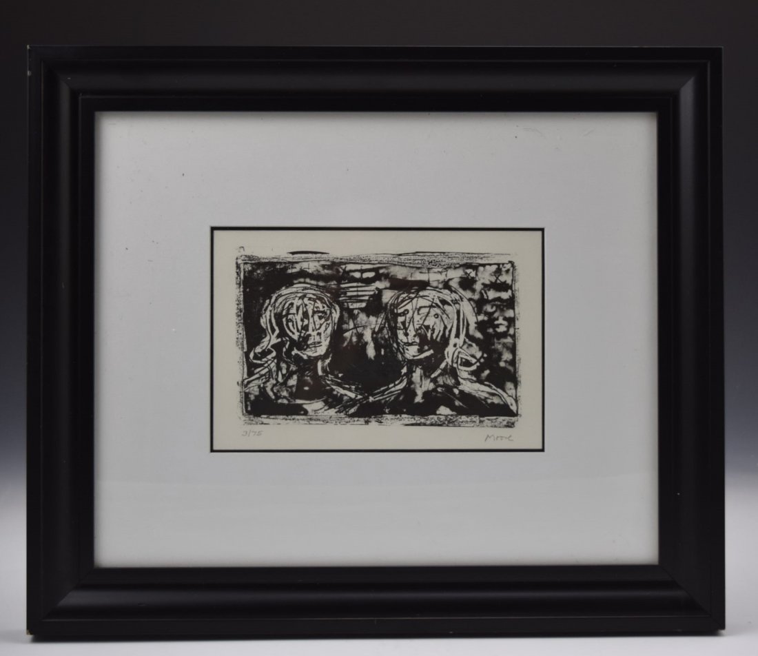 Henry Moore Signed Lithograph (1 of 4)