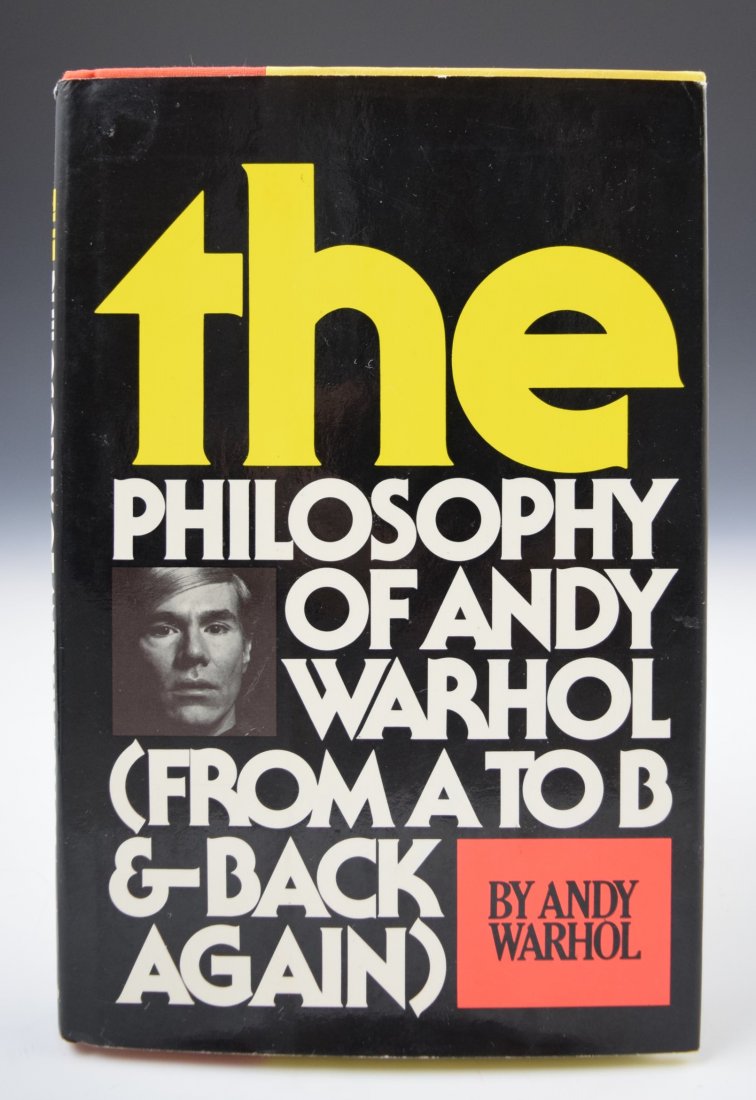 Andy Warhol Signed Book (1 of 2)