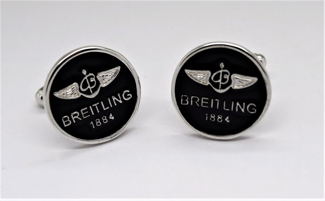 Breitling Cuff Links: Breitling issued cuff links.