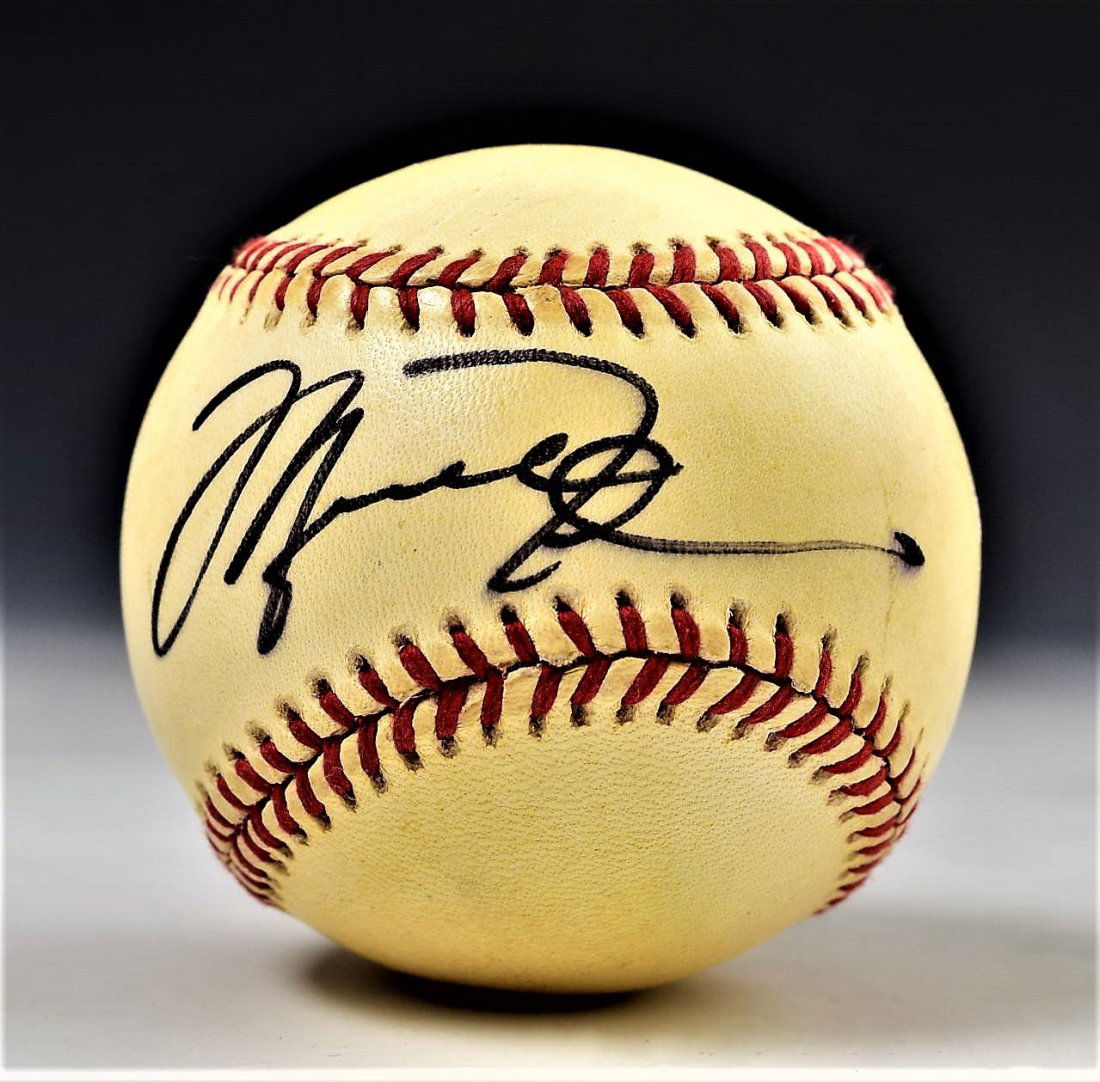 Michael Jordan Signed Baseball (1 of 4)