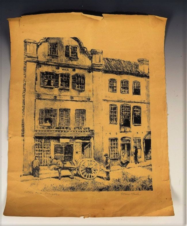 Alson S. Clark Signed Lithograph (1 of 3)