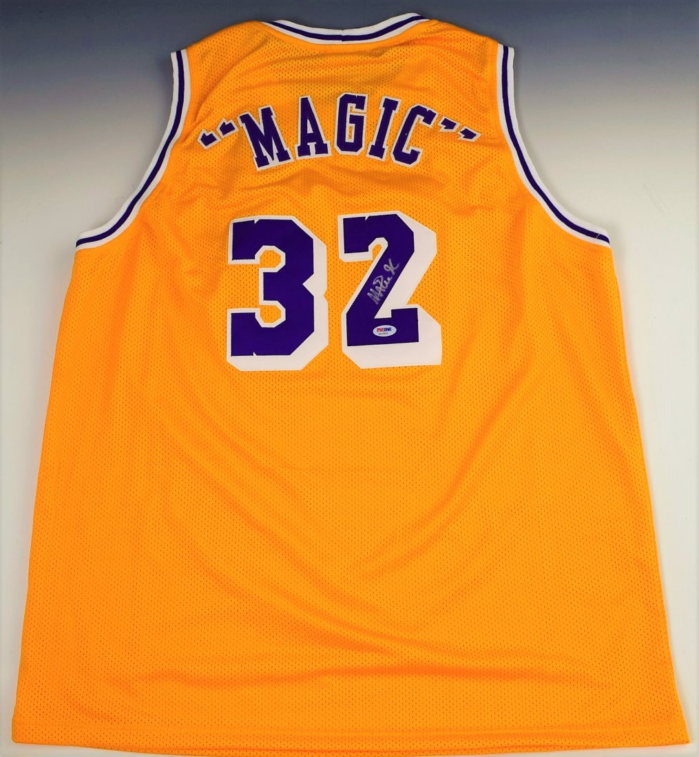 Magic Johnson Signed Jersey (1 of 4)
