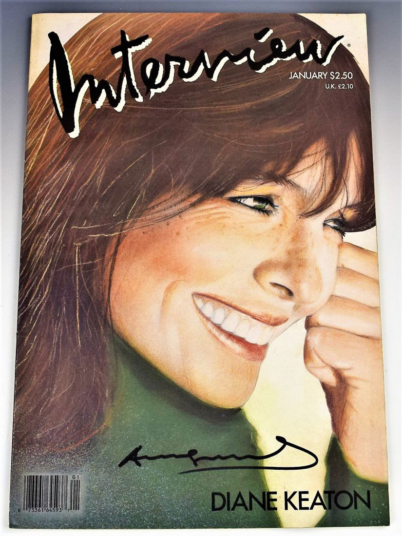 Andy Warhol Signed Interview Magazine (1 of 4)