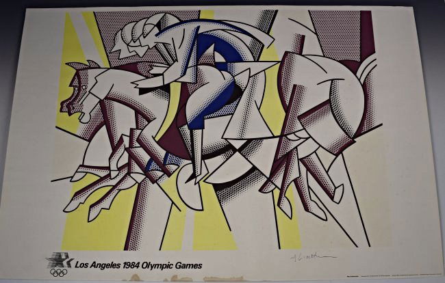 Roy Lichtenstein Signed Poster (1 of 3)