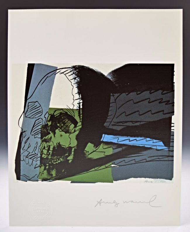 Andy Warhol Signed Print (1 of 3)