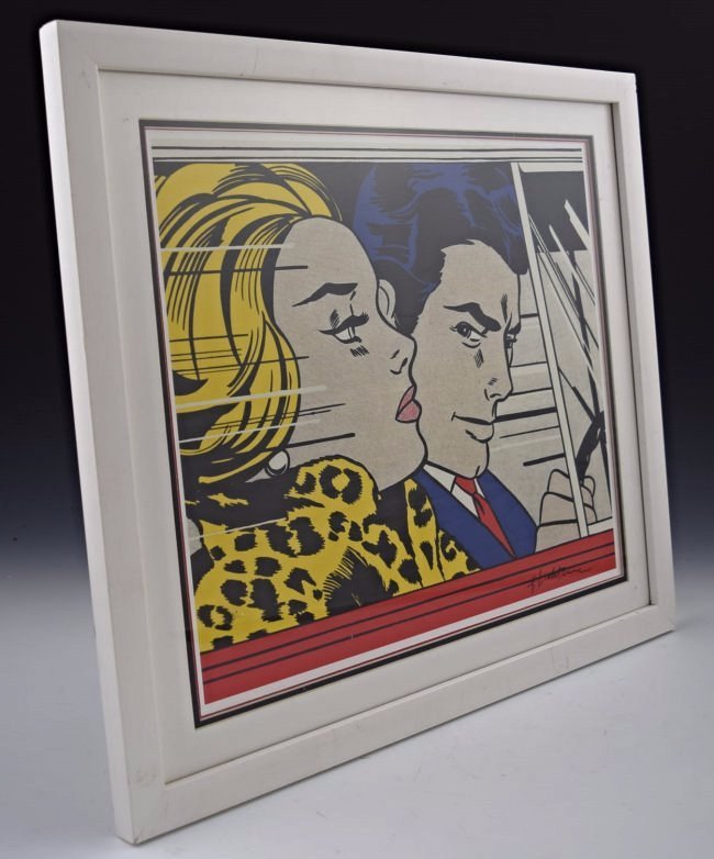 Roy Lichtenstein Signed Lithograph (1 of 3)
