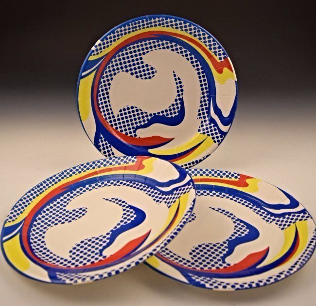 Roy Lichtenstein Plates (1 of 3)