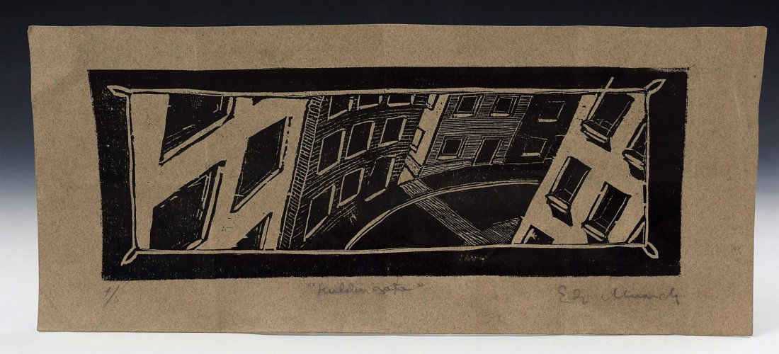 Edvard Munch Signed Engraving (1 of 3)