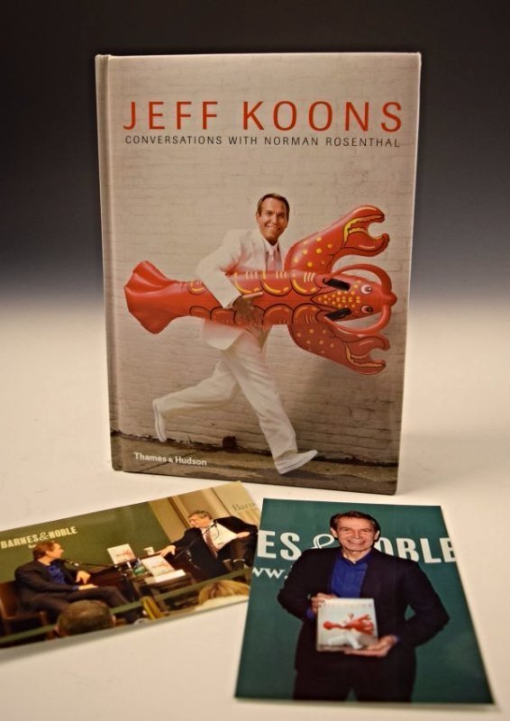 Jeff Koons Signed Book (1 of 4)