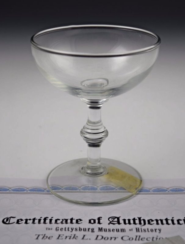 Elvis Presley's Personal Wedding Reception Glass (1 of 3)