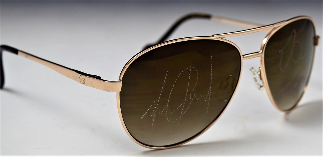 Michael Jackson Owned/Signed Sun Glasses (1 of 2)