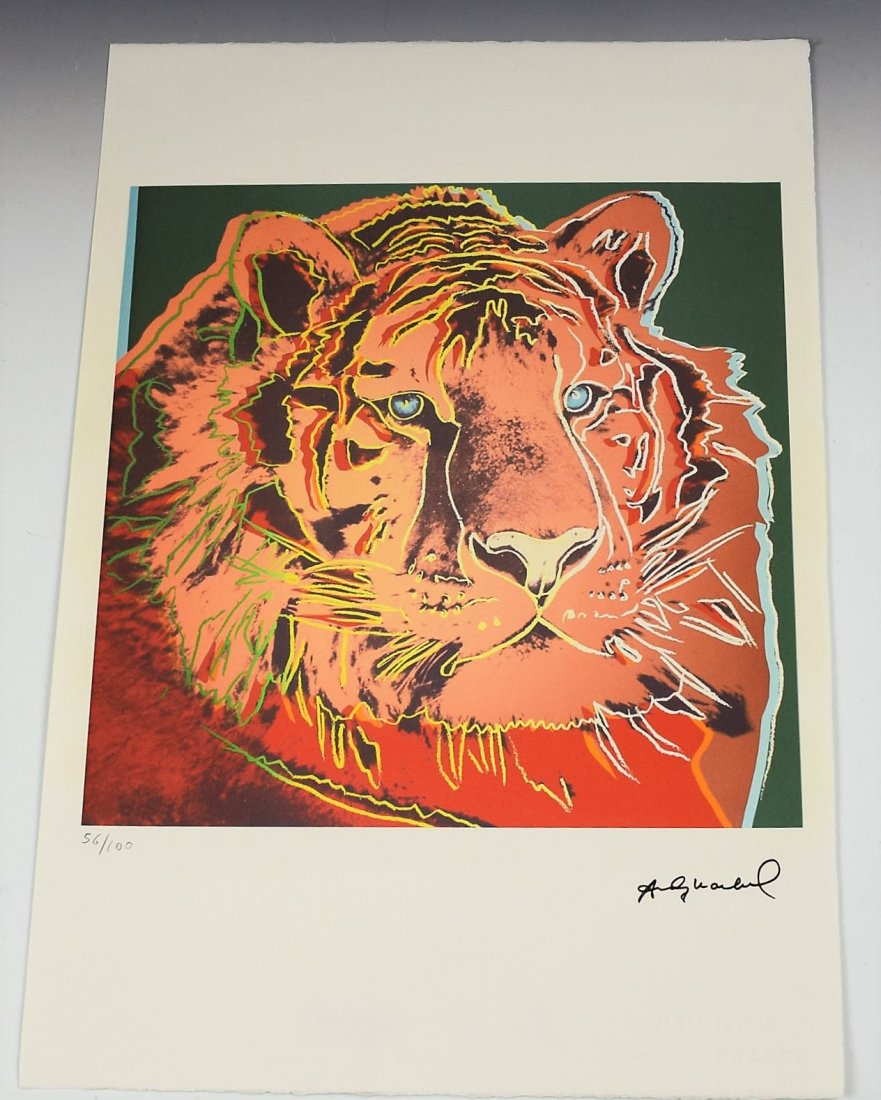 Andy Warhol Lithograph (1 of 2)