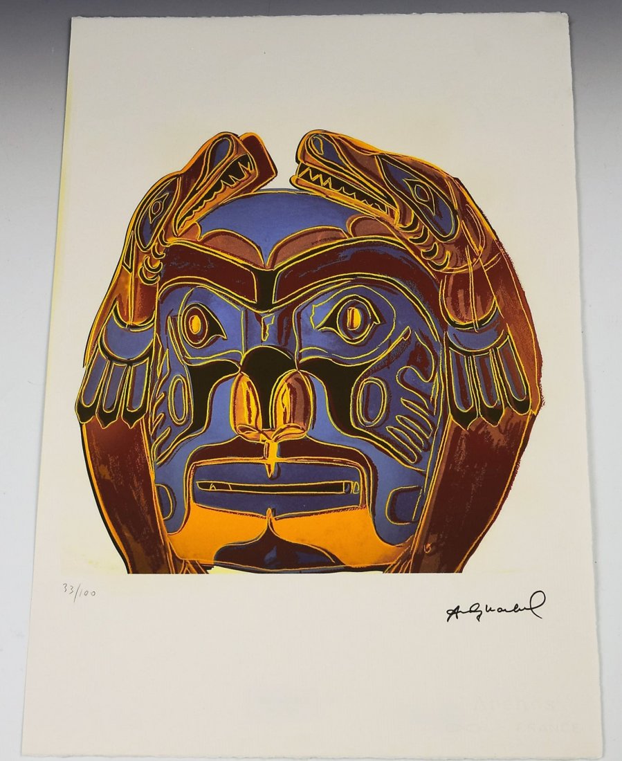 Andy Warhol Lithograph (1 of 2)