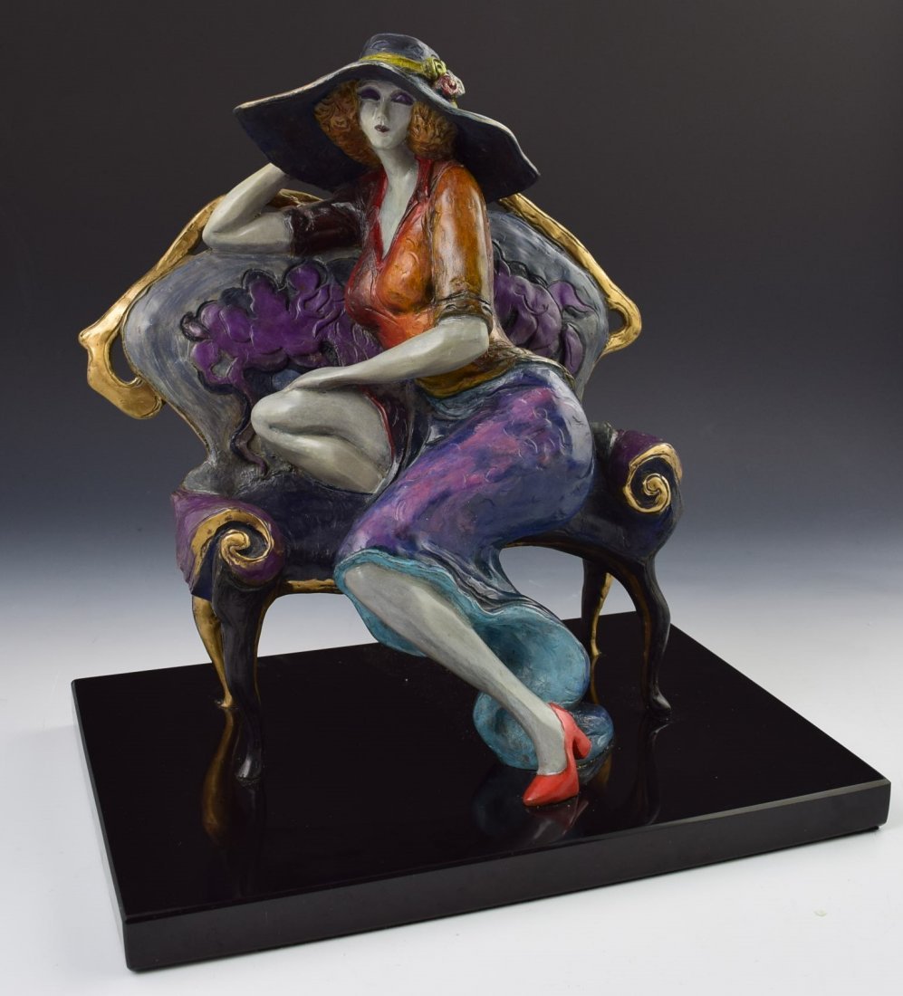 Itzchak Tarkay Signed Bronze Sculpture (1 of 5)