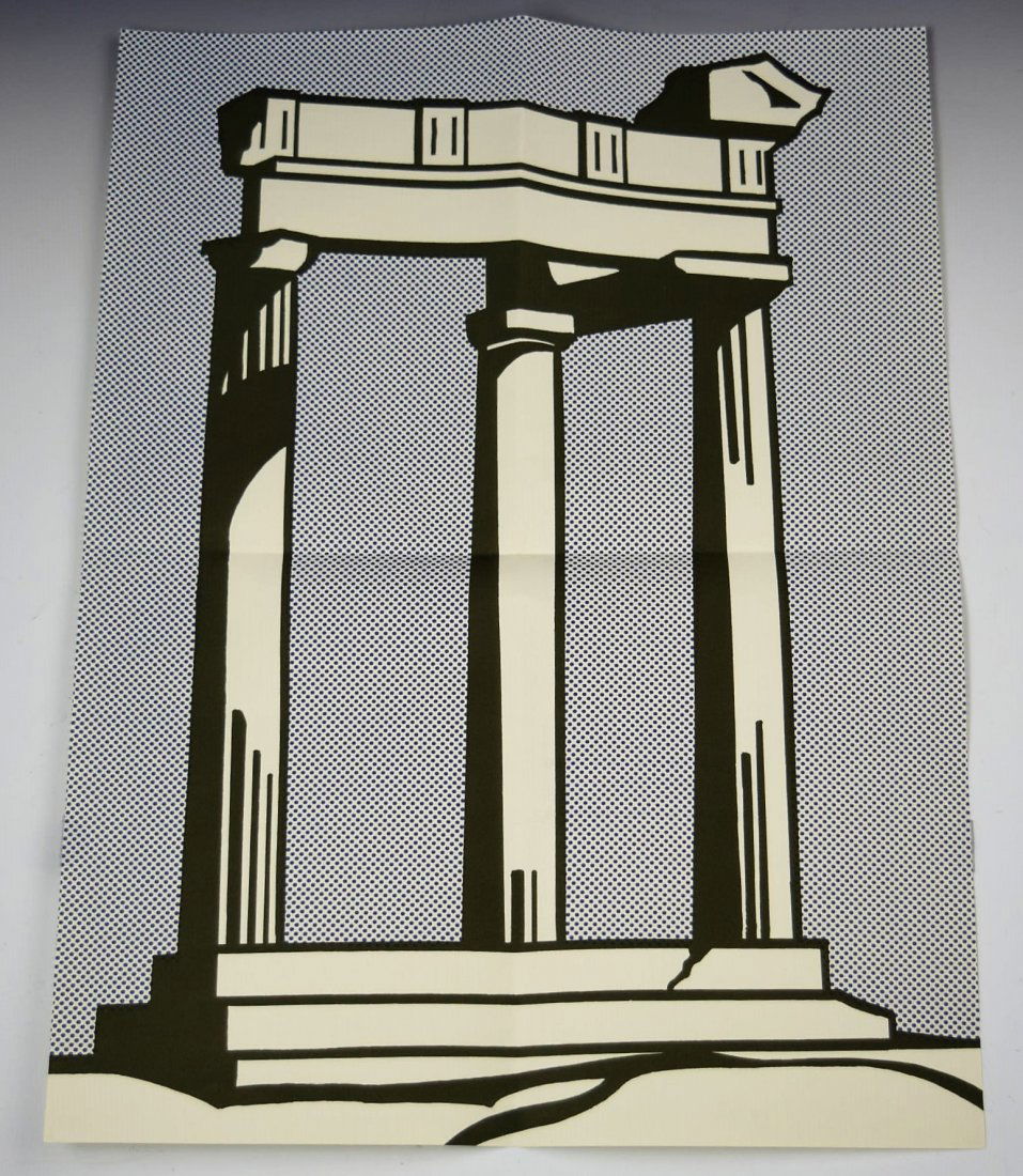 Roy Lichtenstein Temple Mailer (1 of 2)