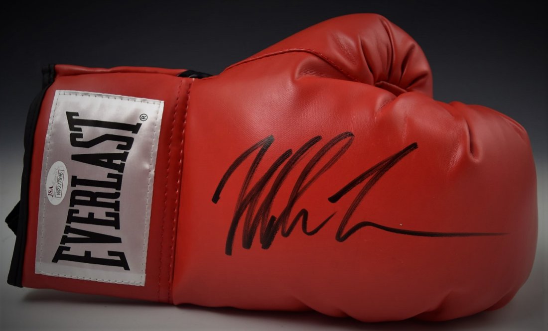 Mike Tyson Signed Boxing Glove (1 of 3)