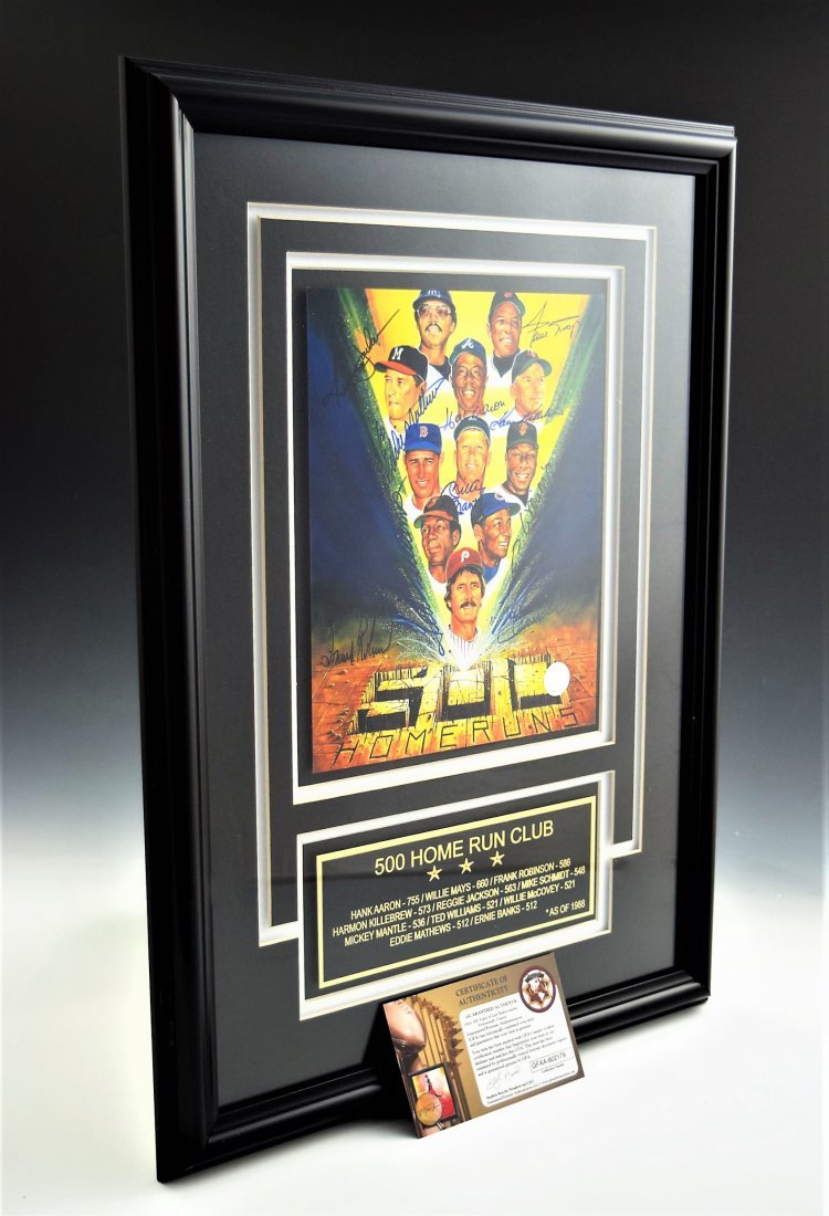 500 Home Run Club Signed Photograph (1 of 5)