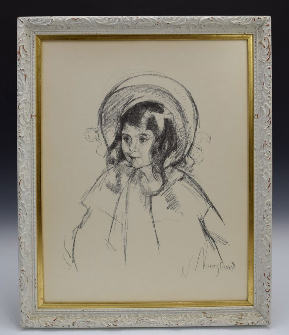 1904 Mary Cassatt Original Lithograph (1 of 2)