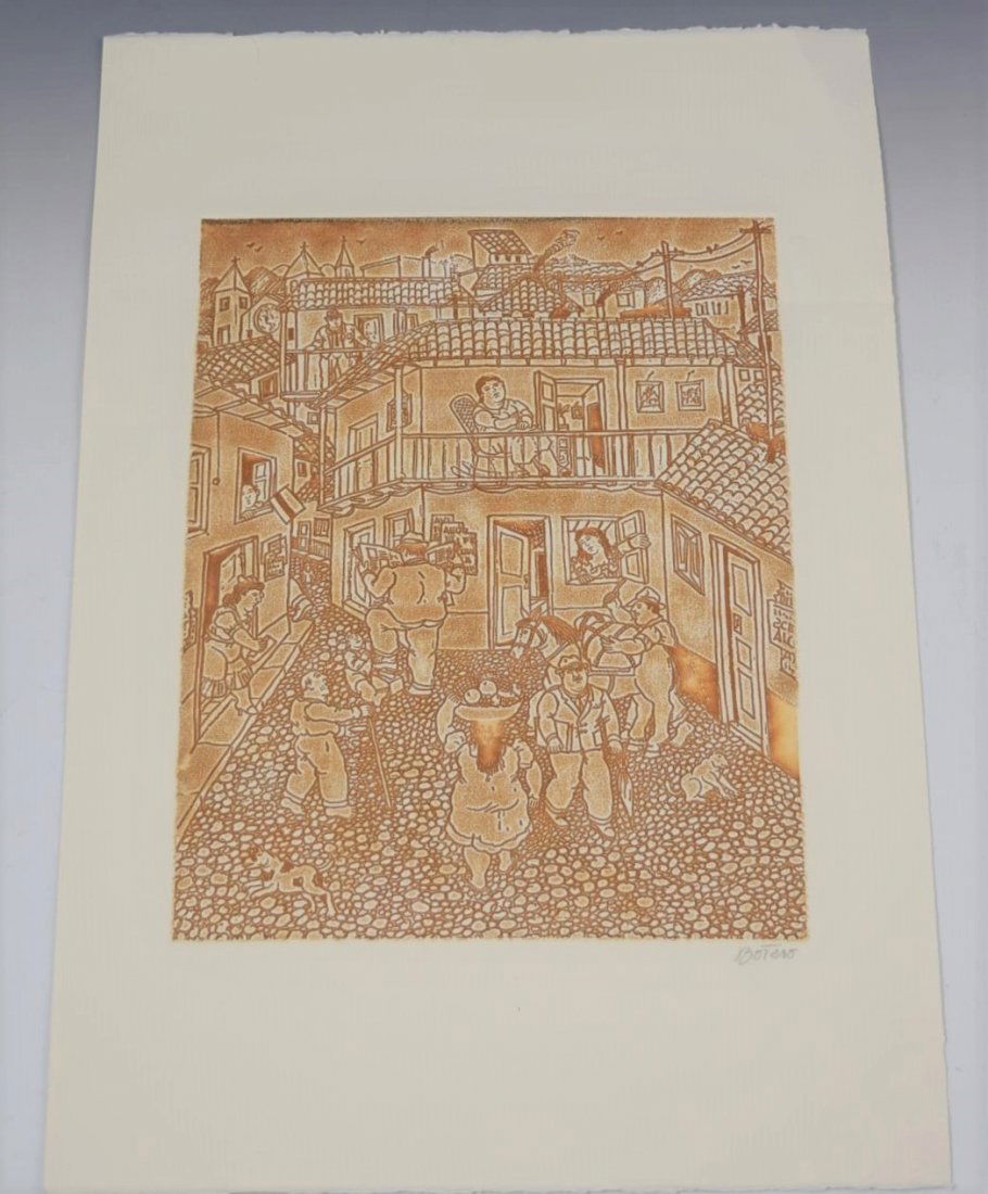Fernando Botero Woodcut Signed (1 of 3)
