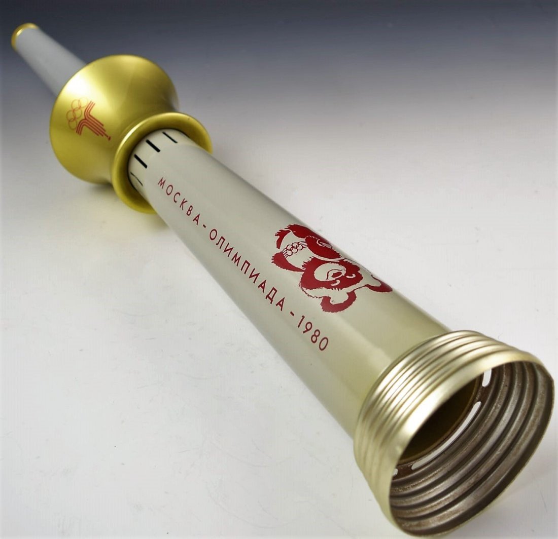 Important 1980 Russian Summer Olympics Torch (1 of 4)