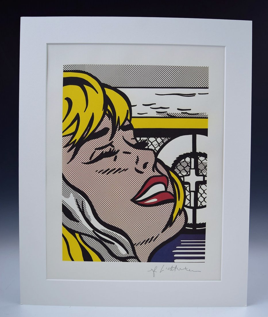 Roy Lichtenstein Shipboard Girl Print (1 of 2)
