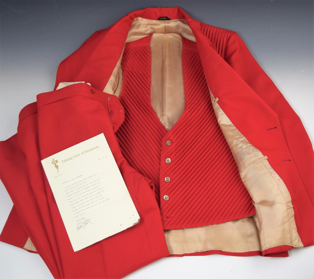 Elvis Presley's Personal 3 Piece Suit (1 of 2)