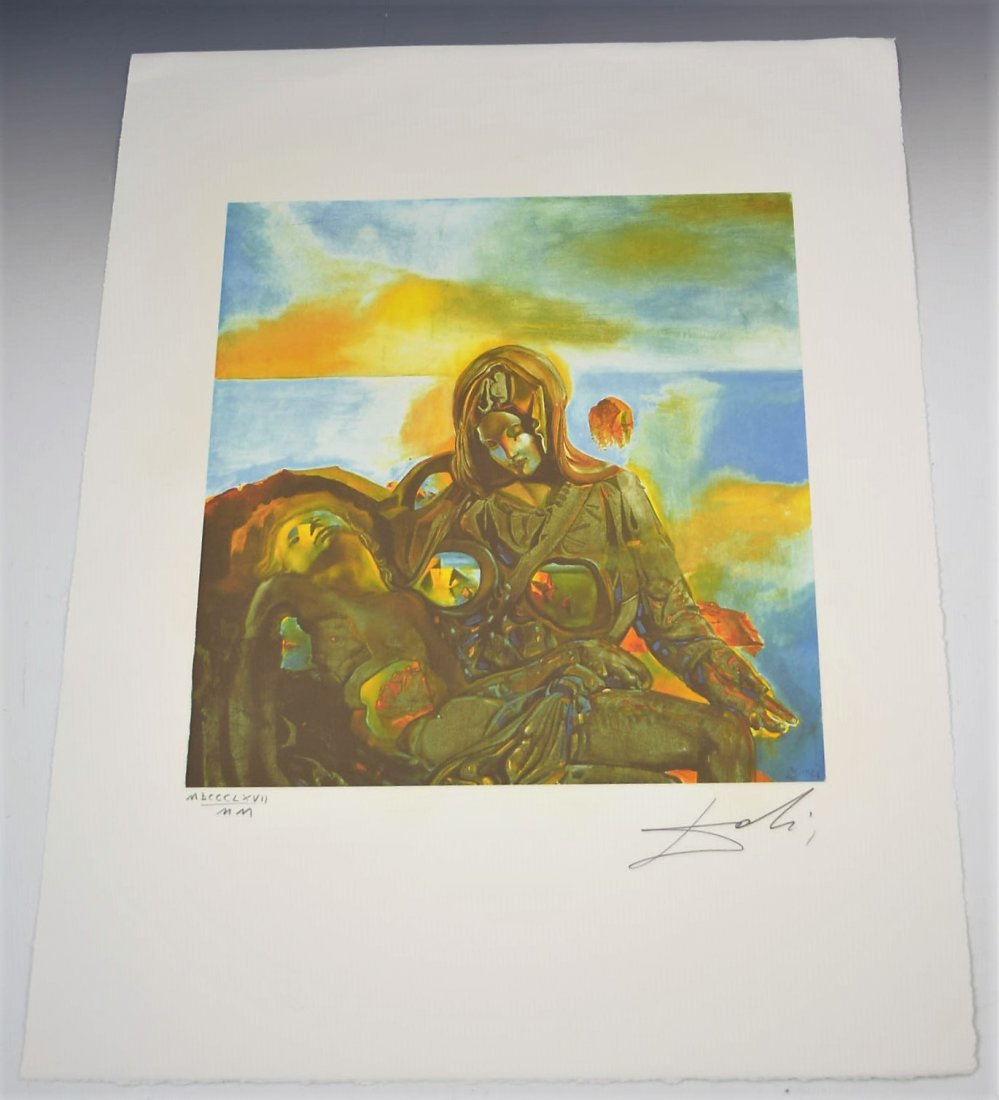 Salvador Dali Signed Lithograph (1 of 3)