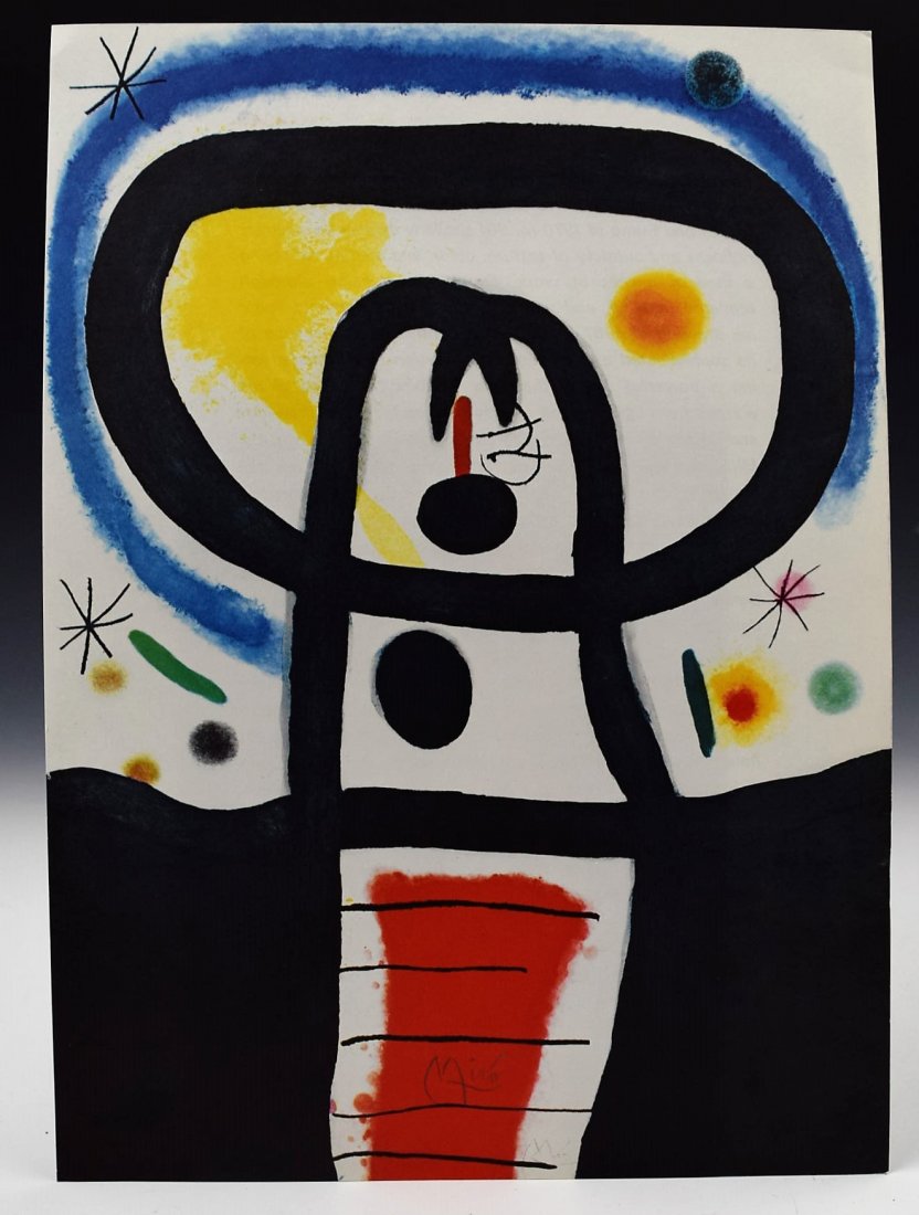 Joan Miro Signed Lithograph (1 of 5)