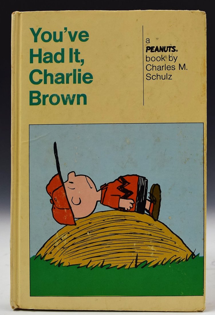 Charles Schulz Signed Book (1 of 3)