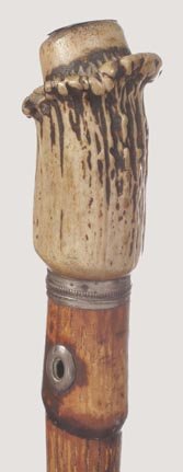 Revolutionary Era Stag Horn-Ca. 1780-Coin silver
