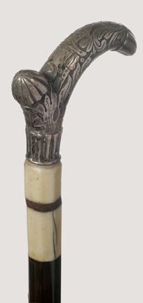 Silver and Ivory-Ca. 1875-A Victorian, American Dr - 2