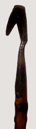 Gardener's System Stick-Ca. 1860-A crutch handle t