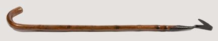 Gardener's System Stick-Ca. 1860-A crutch handle t - 2