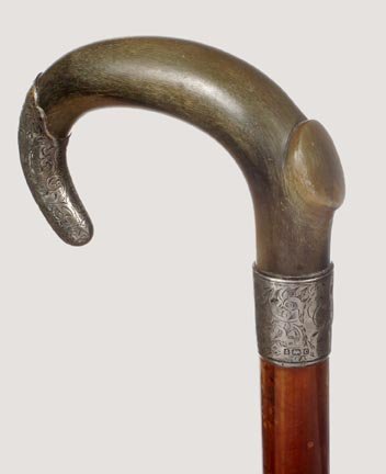Silver and Horn Dress-Ca. 1865-Possibly Rhino hall